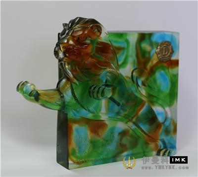 Shenzhen Lions Club 2016-2017 original lion work art was officially unveiled news 图5张